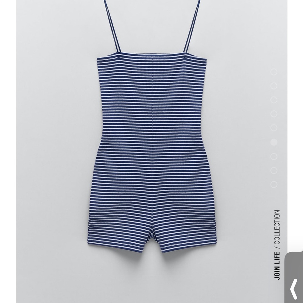 Shirt Stripped Jumpsuit